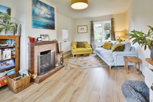 Living room with open fire- click for photo gallery